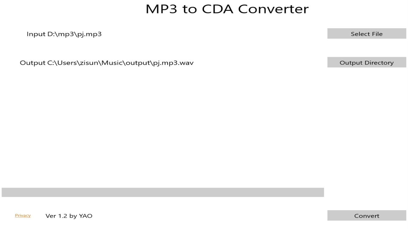 MP3 to CDA Converter