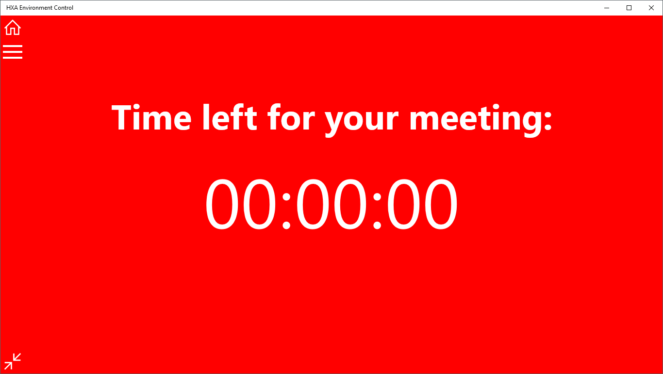 Meeting timer