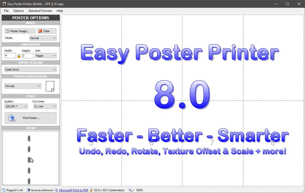 Easy Poster Printer