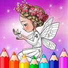 Magic Fairy Coloring Book by Numbers