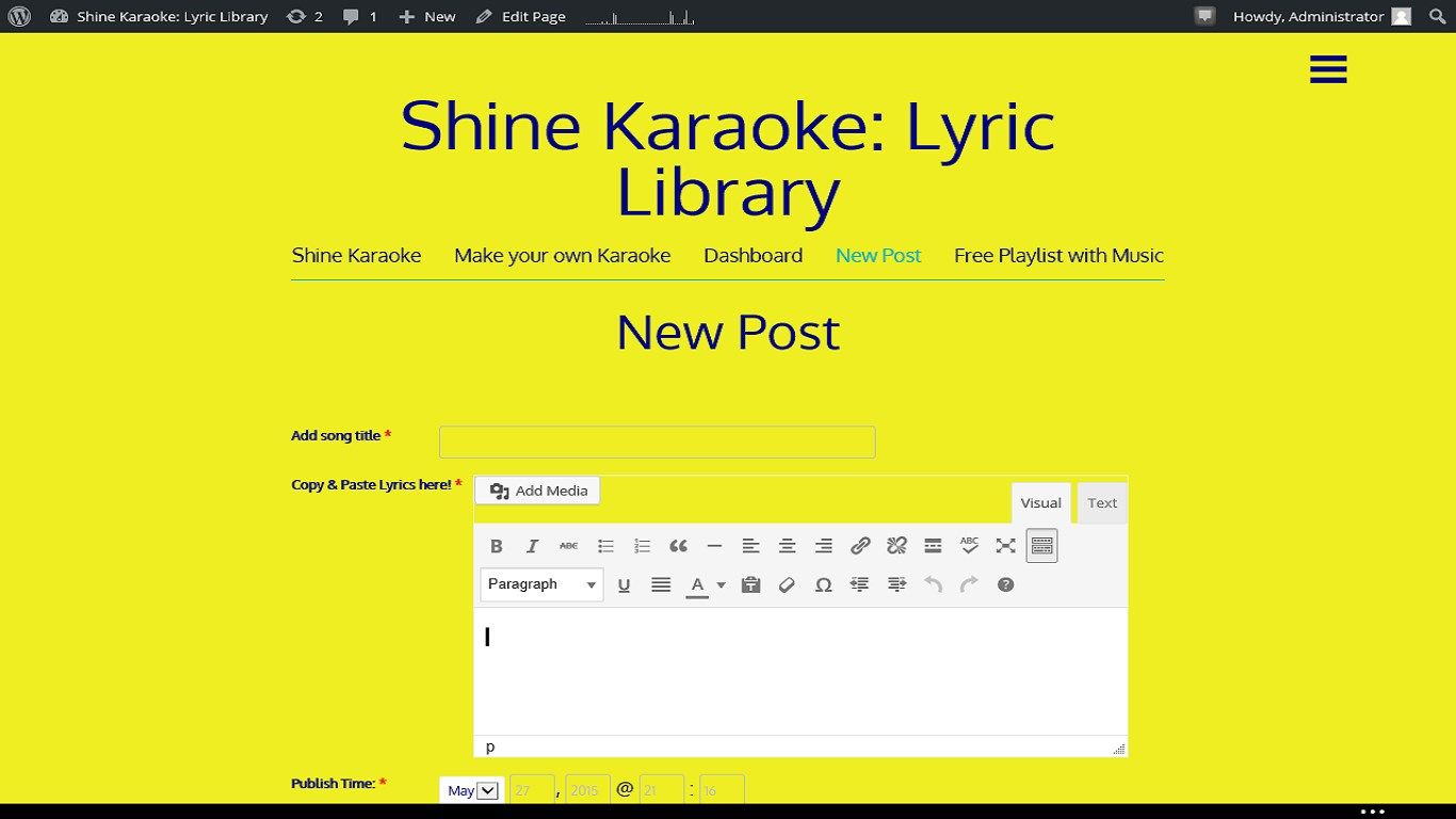 Build Your Lyric Library outside of the app.
