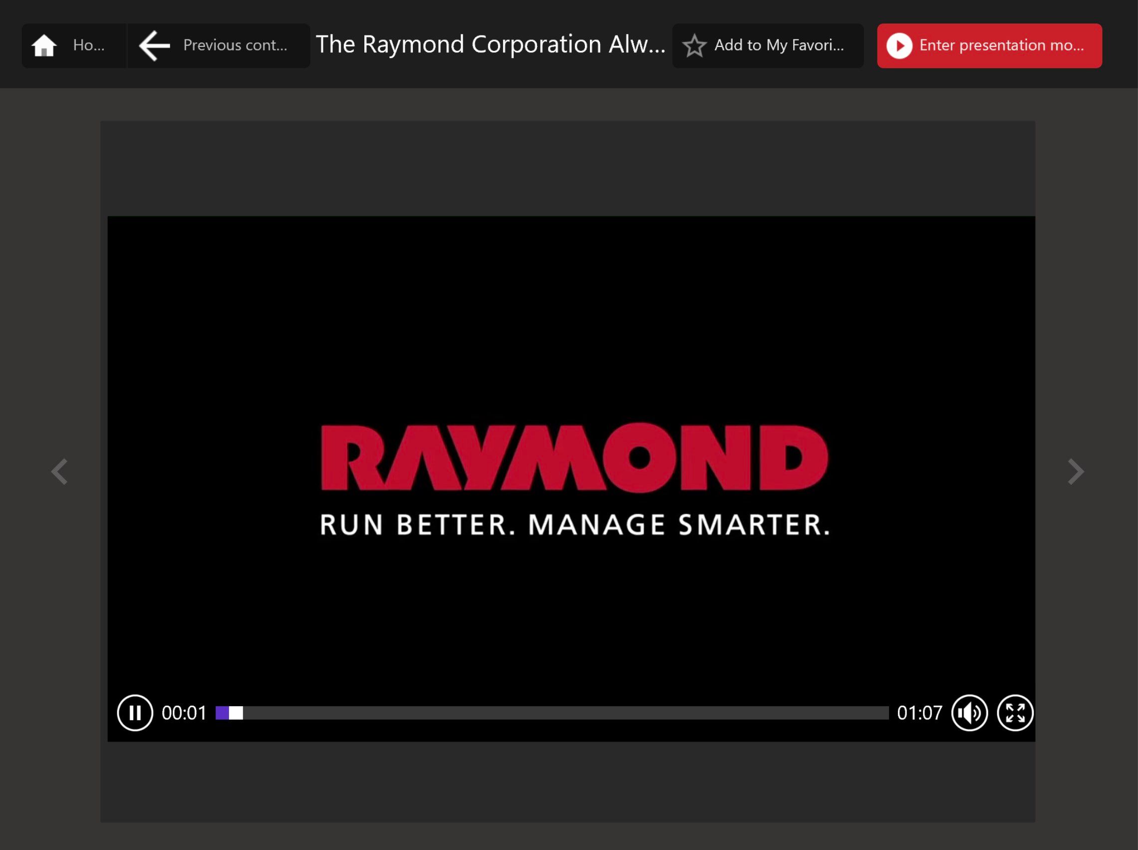 Raymond Conversation Suite
