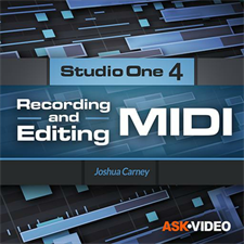 Recodording and Editing MIDI Course For Studio One 4