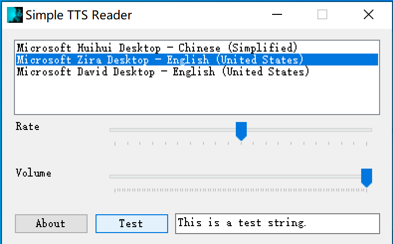 Simple TTS Reader