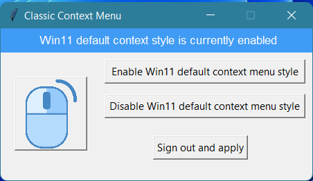 Windows 10 context menu