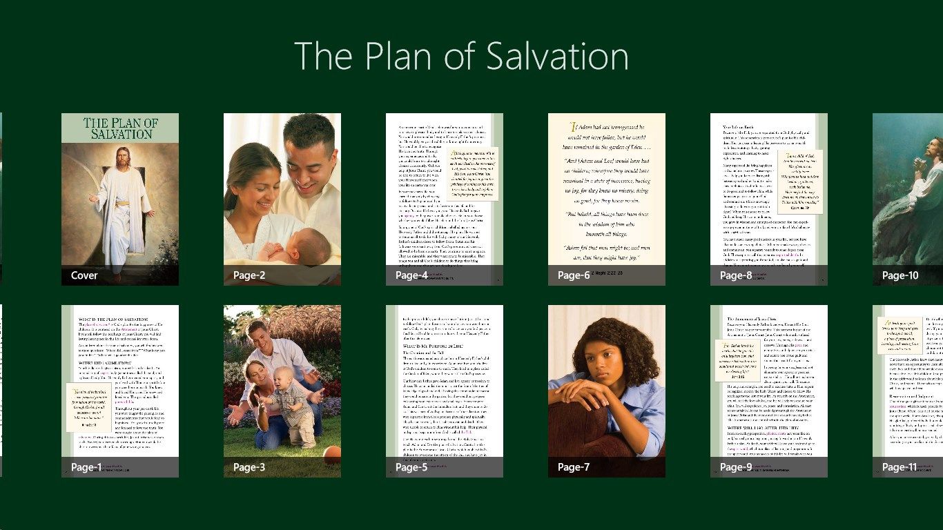 The Plan of Salvation.