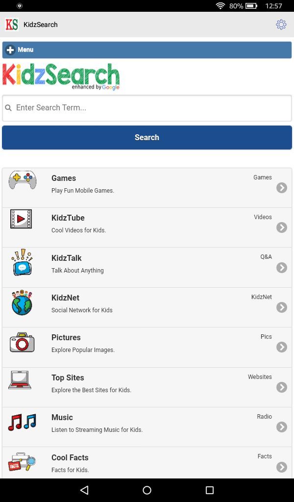 KidzSearch Safe Search
