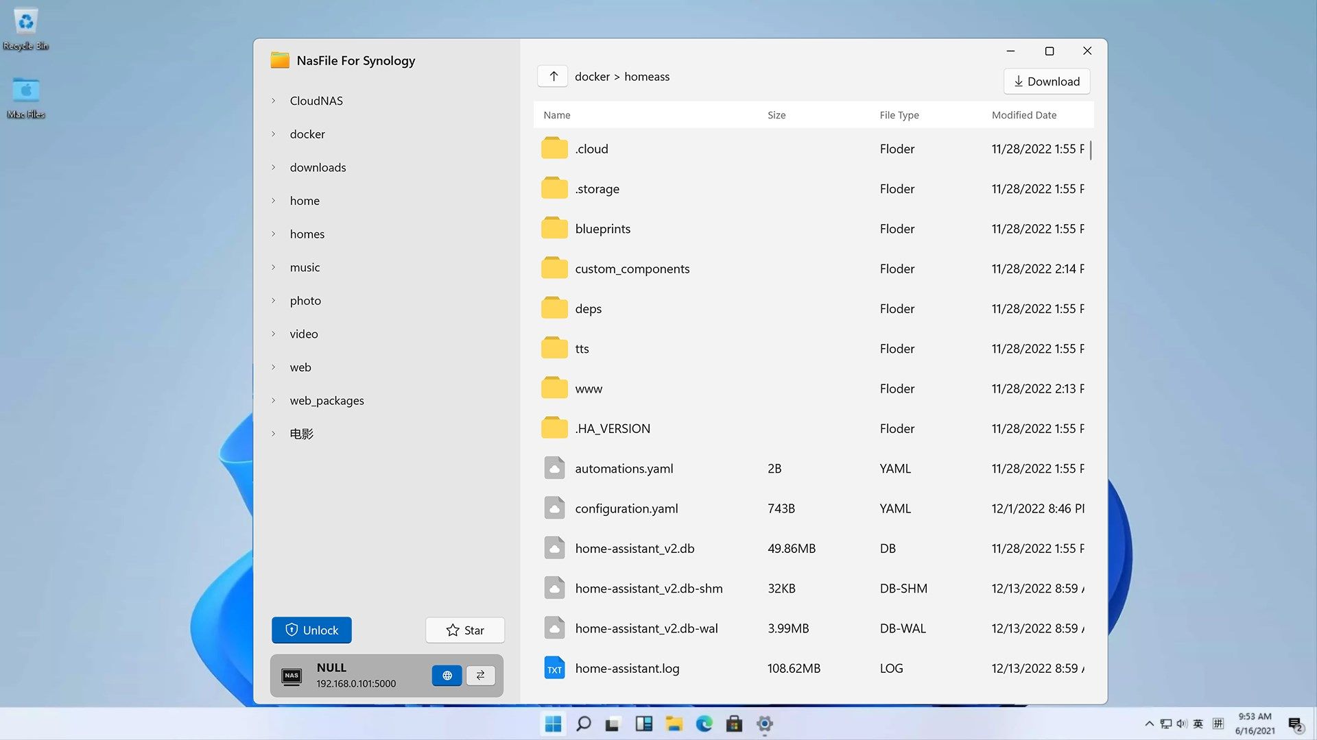 Nas File For Synology