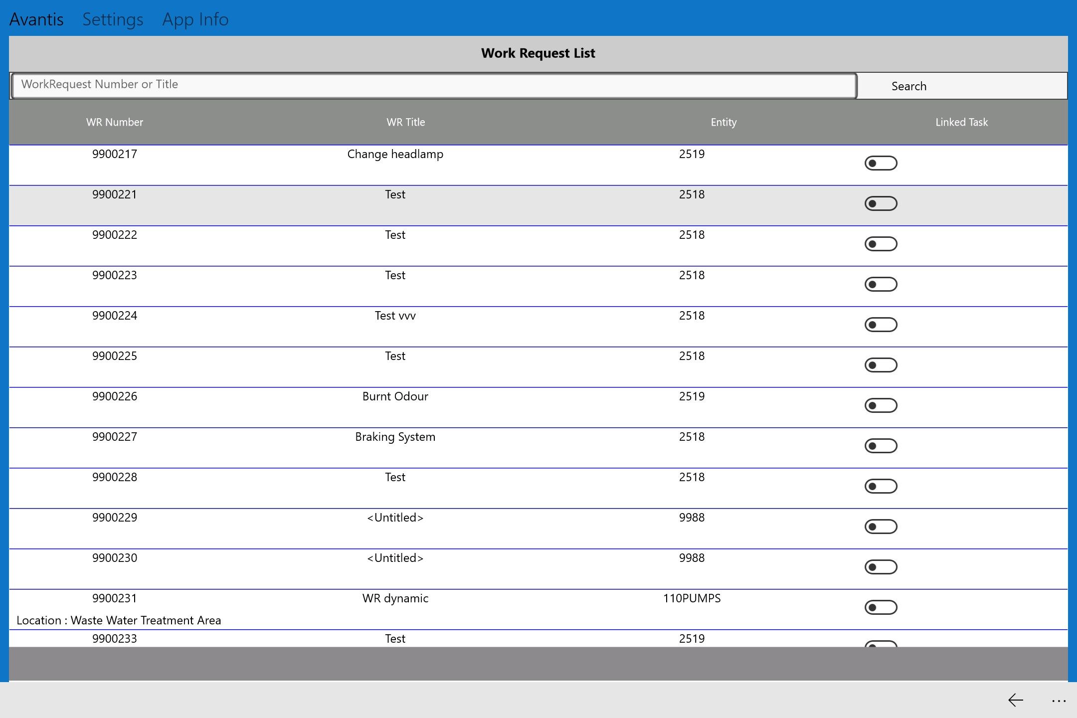 AVEVA Mobile Maintenance V9.1