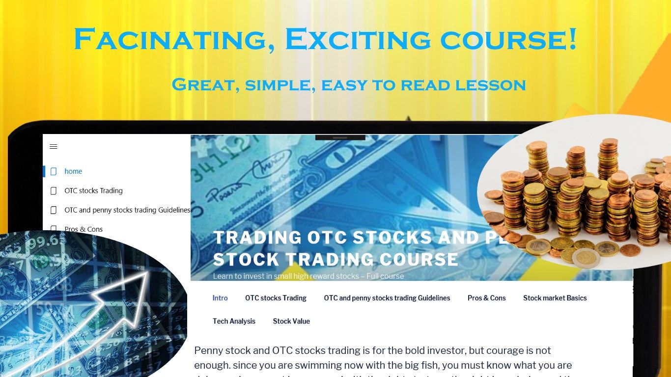 OTC stocks, microcap and penny stocks trading course