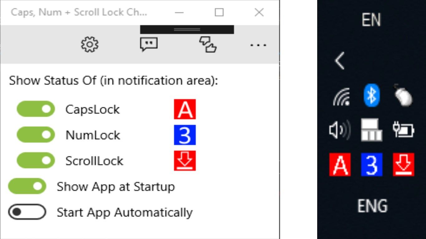 Caps, Num + Scroll Lock Checker (Free)