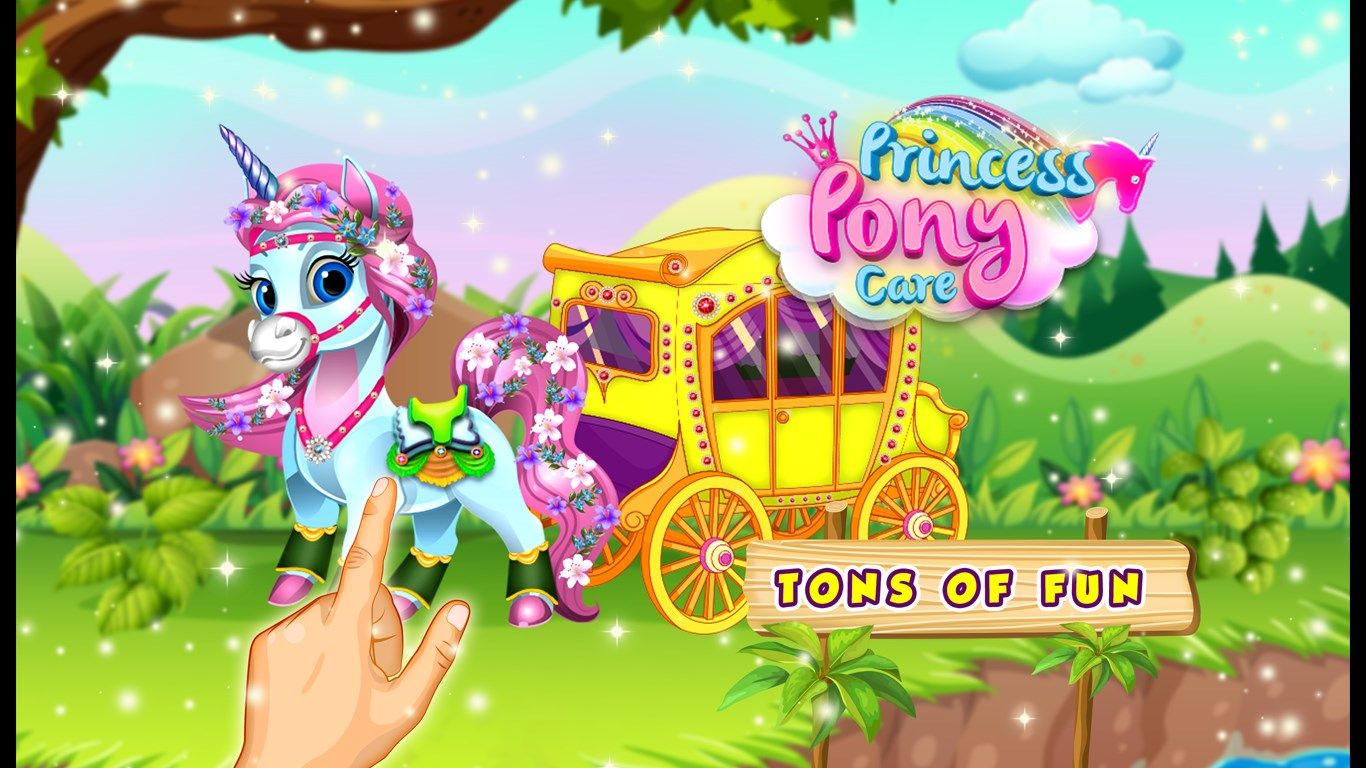 Little Pony Horse Princess Care - Wash & Cleanup