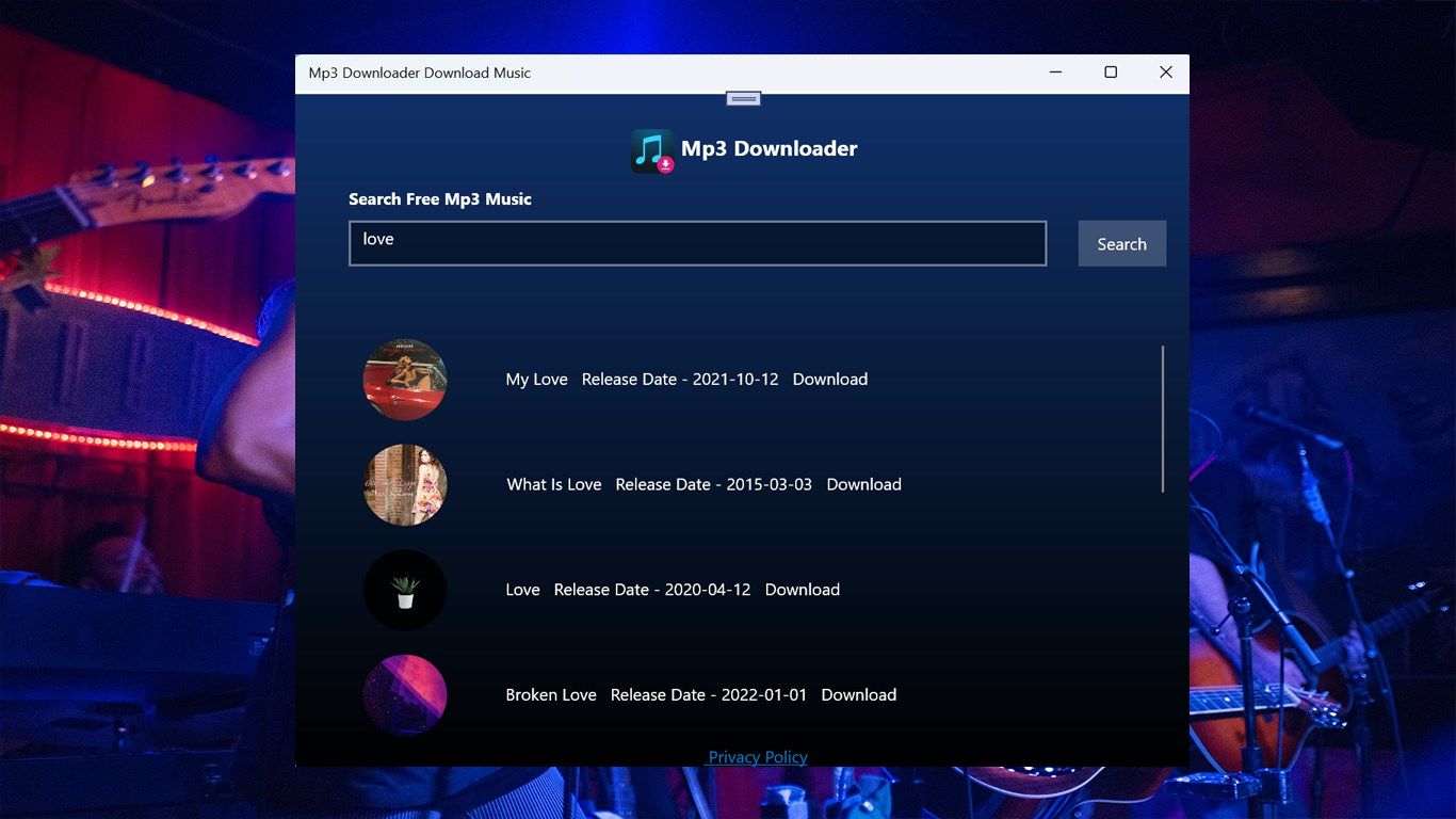 Mp3 Downloader Download Music