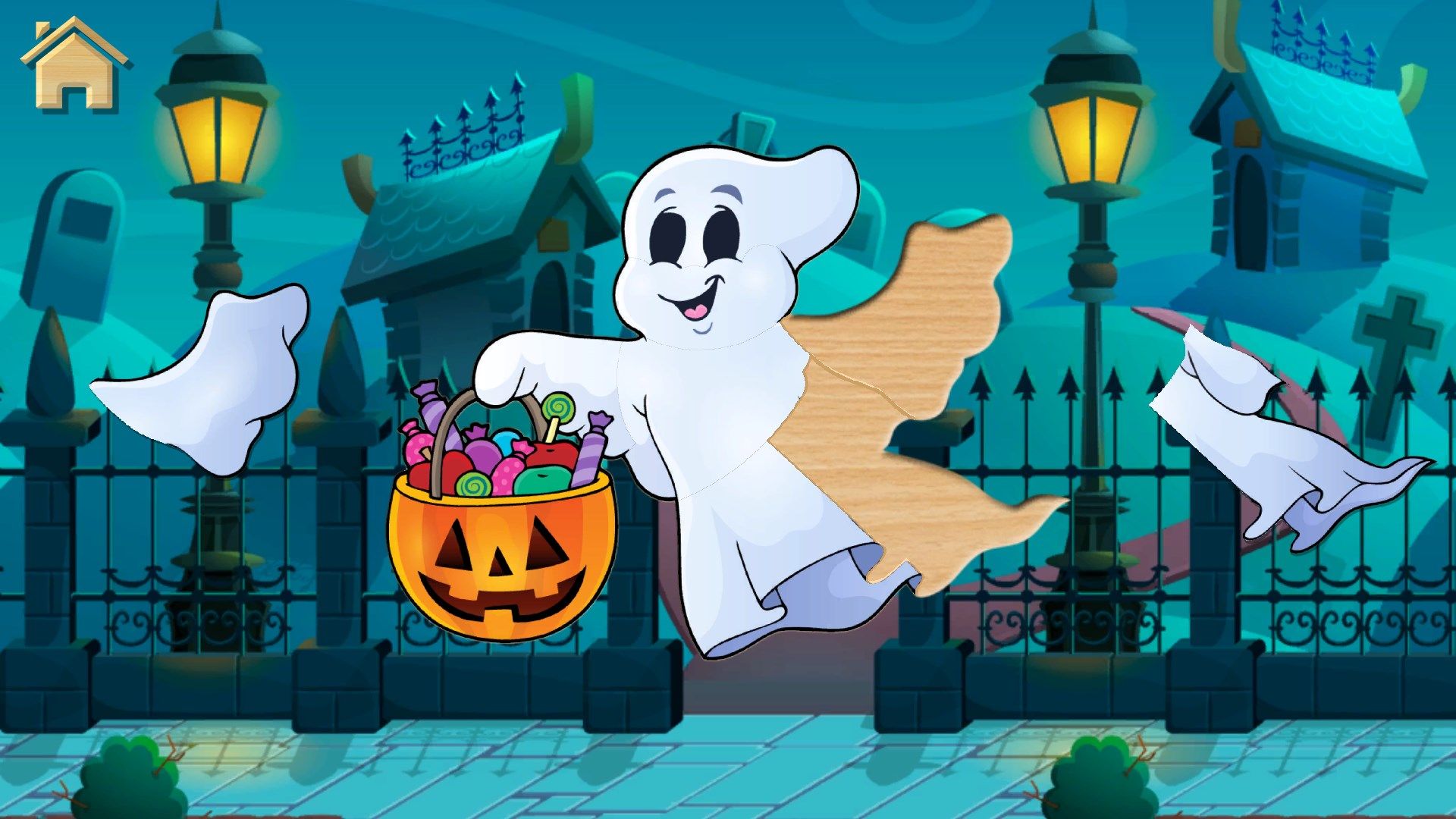 Halloween Puzzle Game for Kids