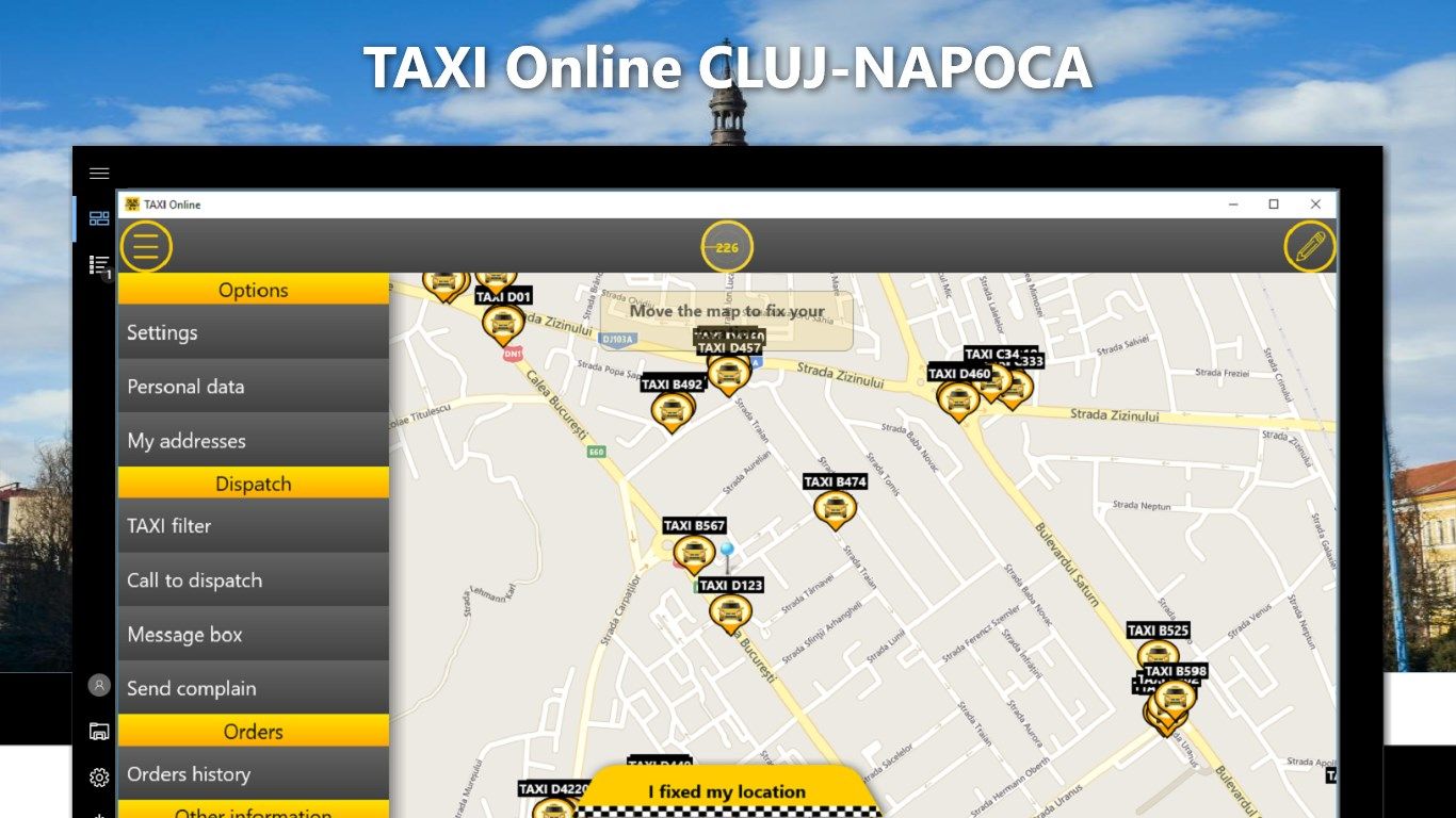 Online TAXI Cluj