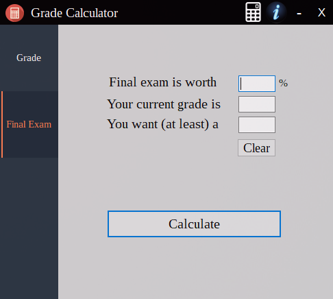 Grade Calculator +