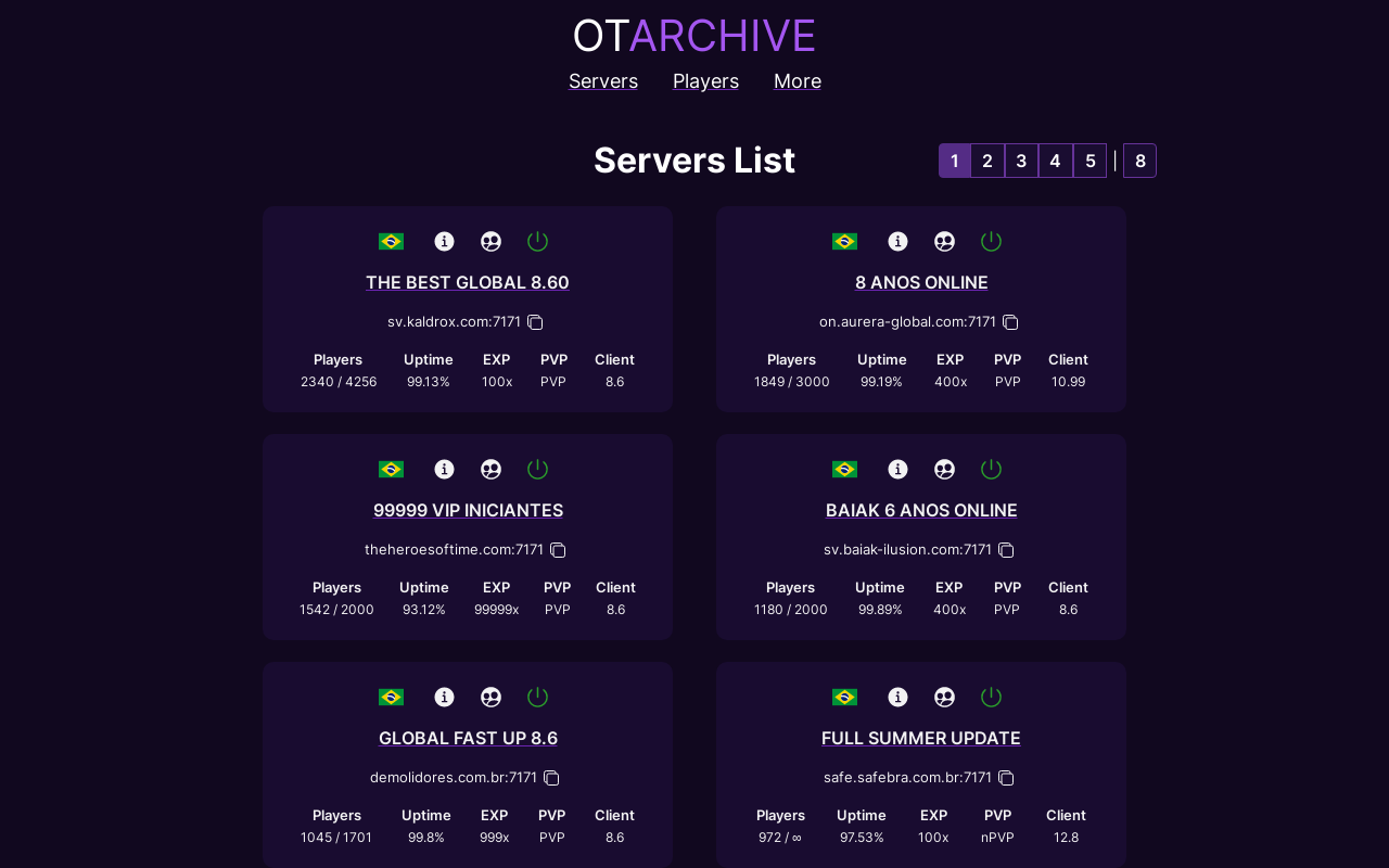 OT Archive - OT Servers List