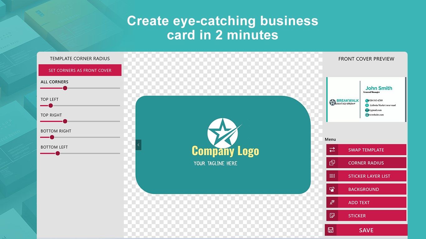 Business Card Maker & Templates Designer