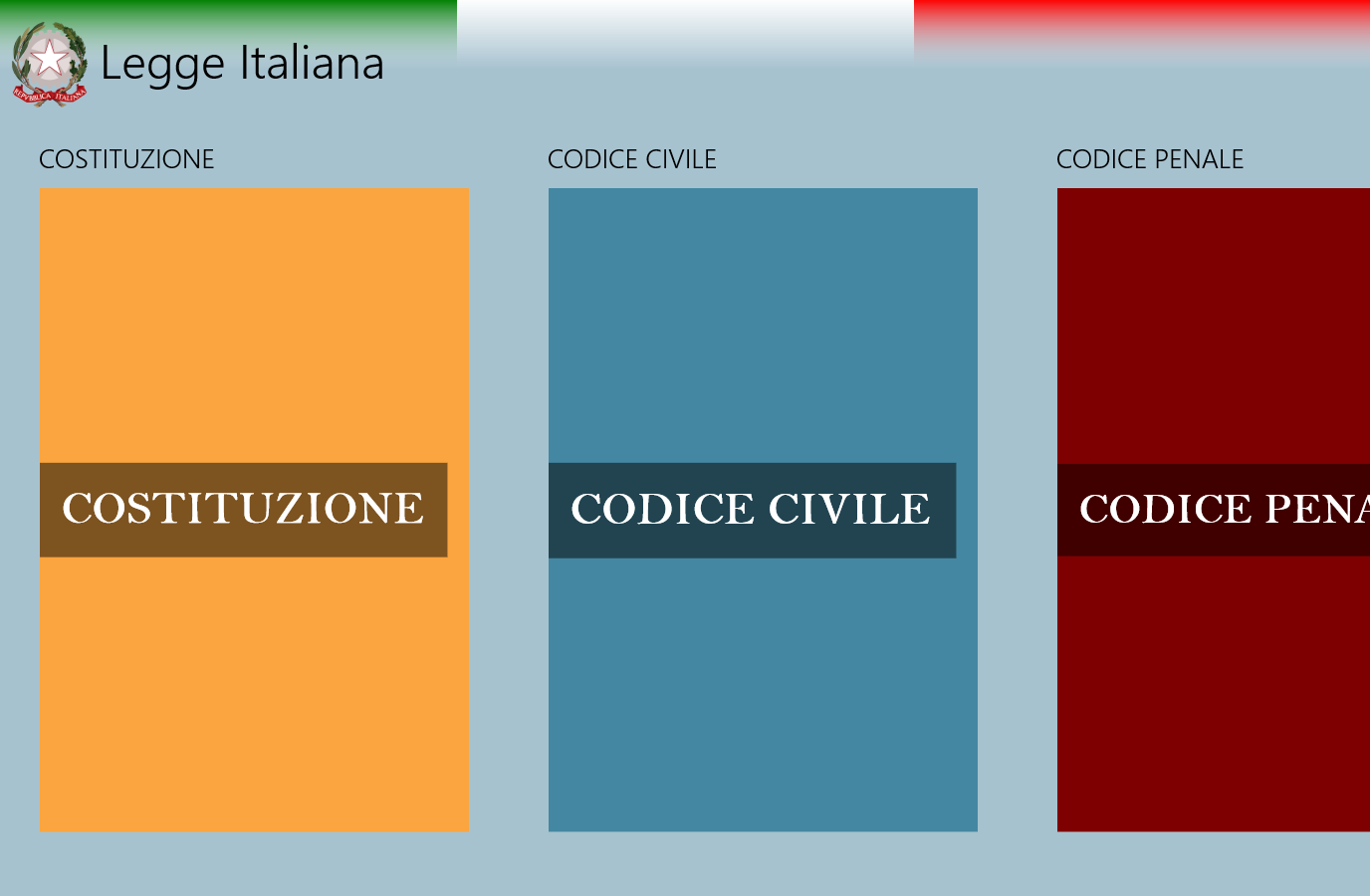 Raccolta delle leggi italiane