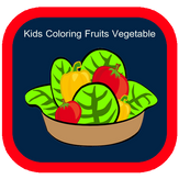 Kids Coloring Fruits Vegetable