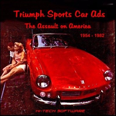 Triumph Sports Car Ads 1954-1982