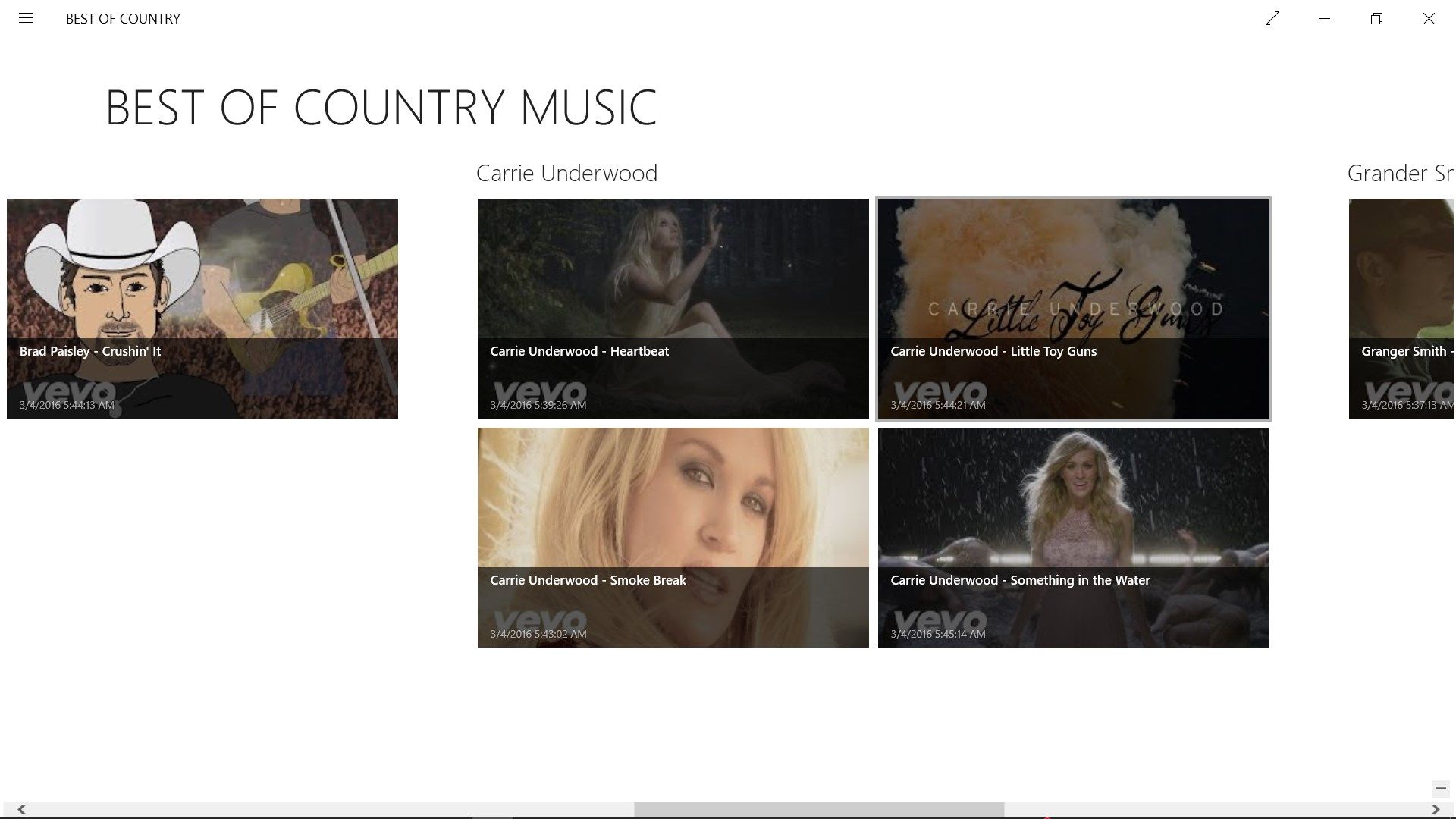 BEST OF COUNTRY MUSIC