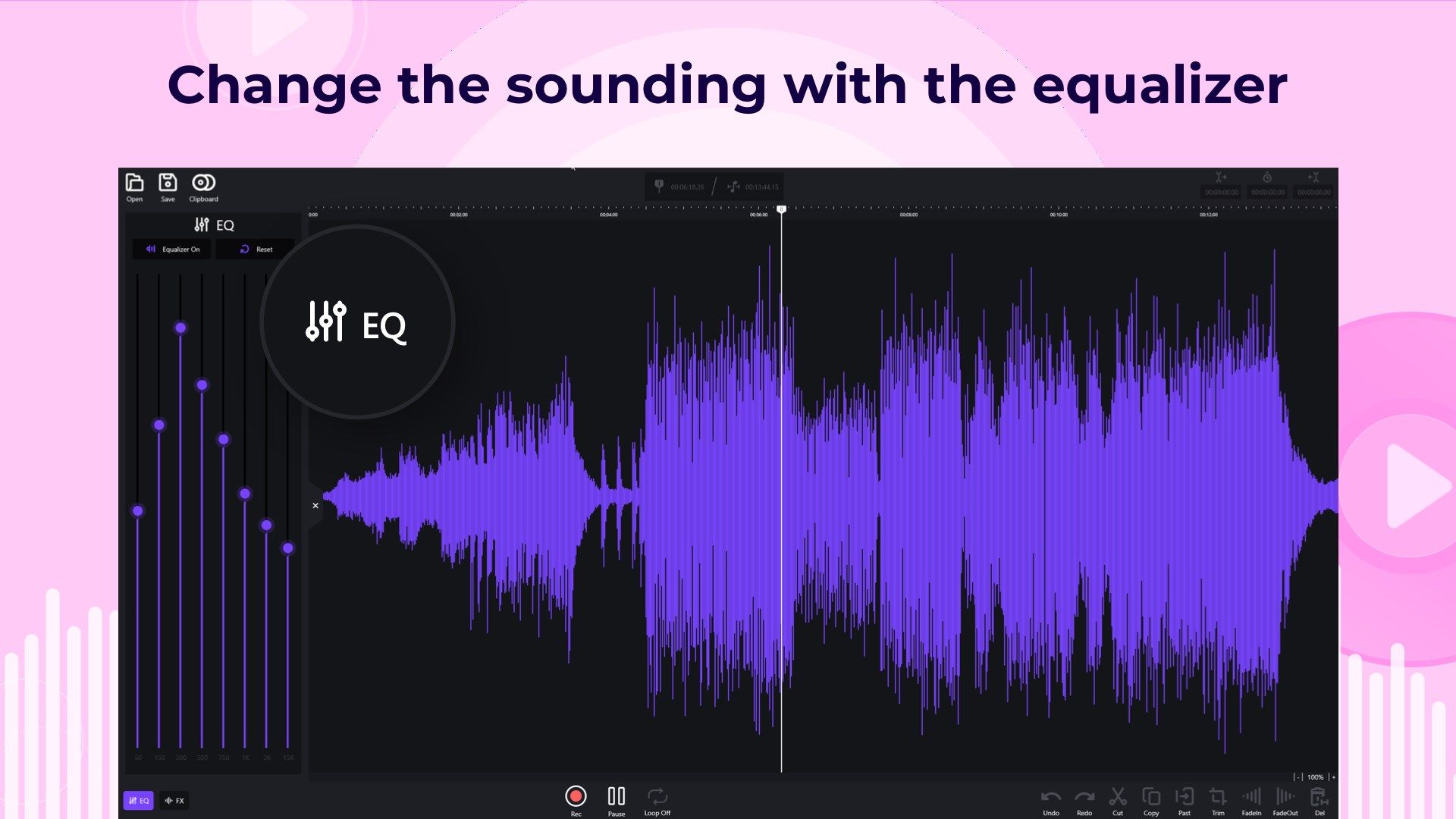 Audio Editor: Recorder & Splicer