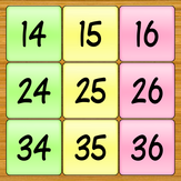 Simply Number Grid, base 10 kids math