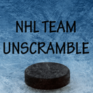NHL Team Unscramble