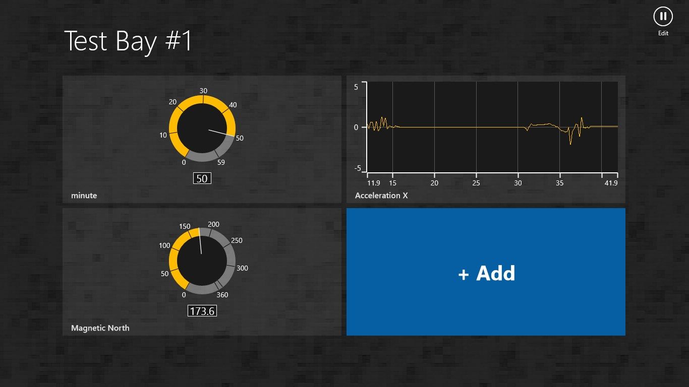 Once you customize your dashboard, hit Run and watch the live data update in real time.