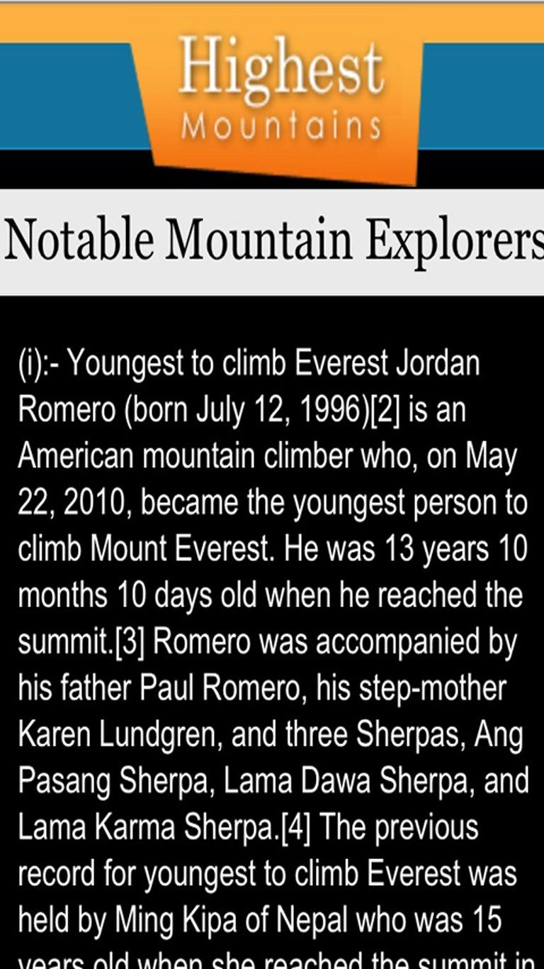 Read about notable explorers. Also share on Facebook or Twitter.