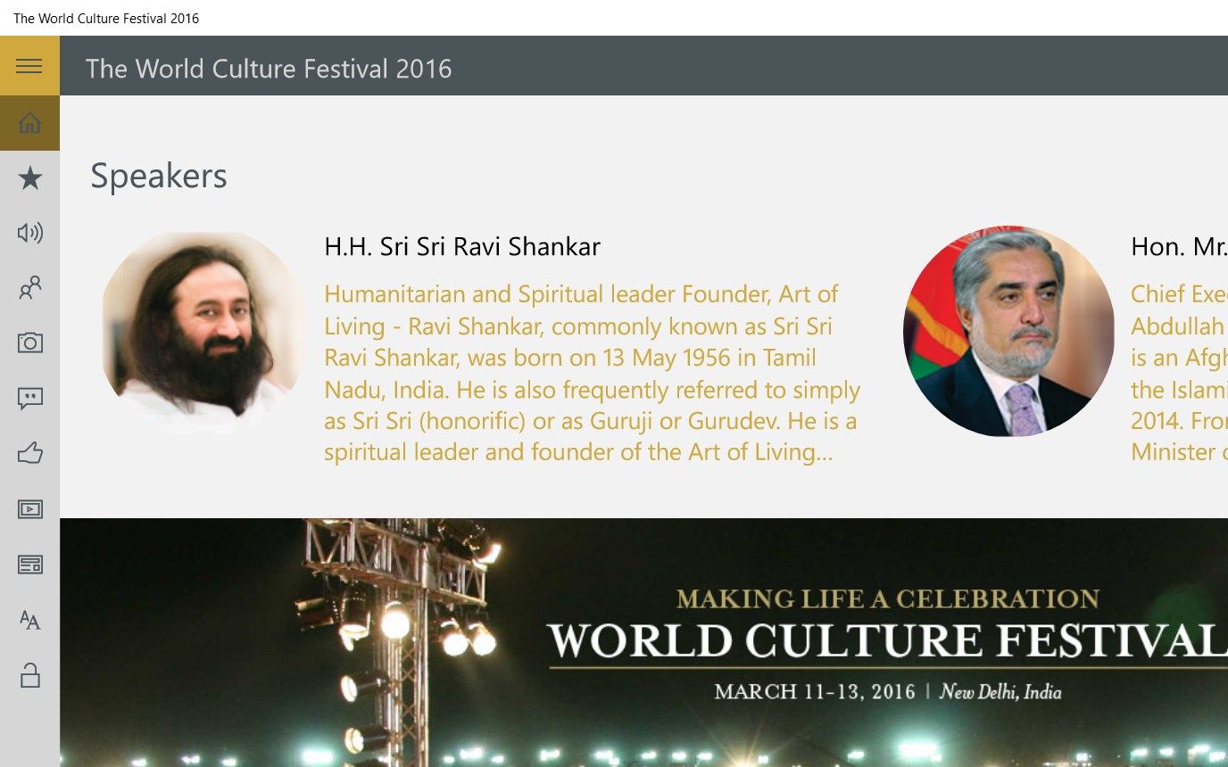 The World Culture Festival