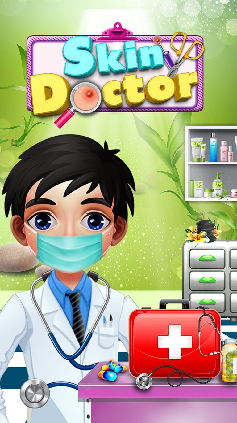 Little Doctor Skin Care - Kids Game