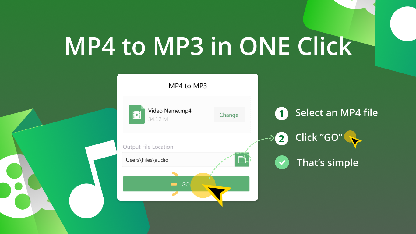 MP4 to MP3 +