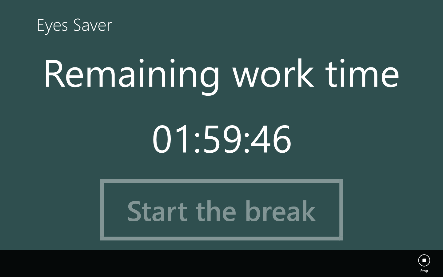 You always know remaining work time