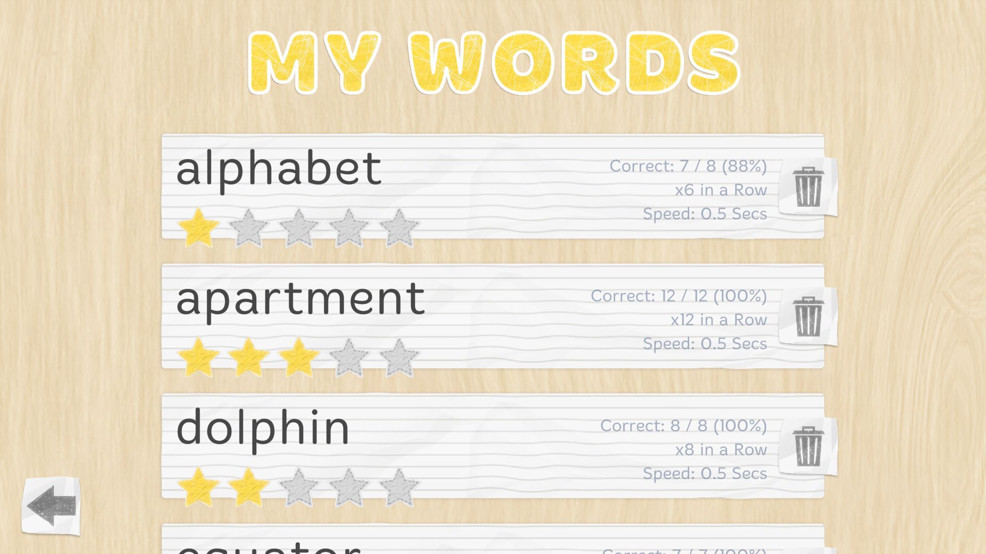 YouSpell - Practice your own spelling words
