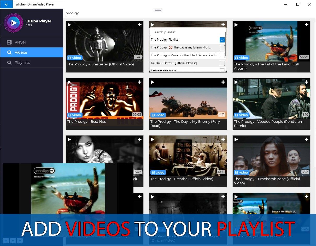 uTube - Player and Downloader MP3&MP4