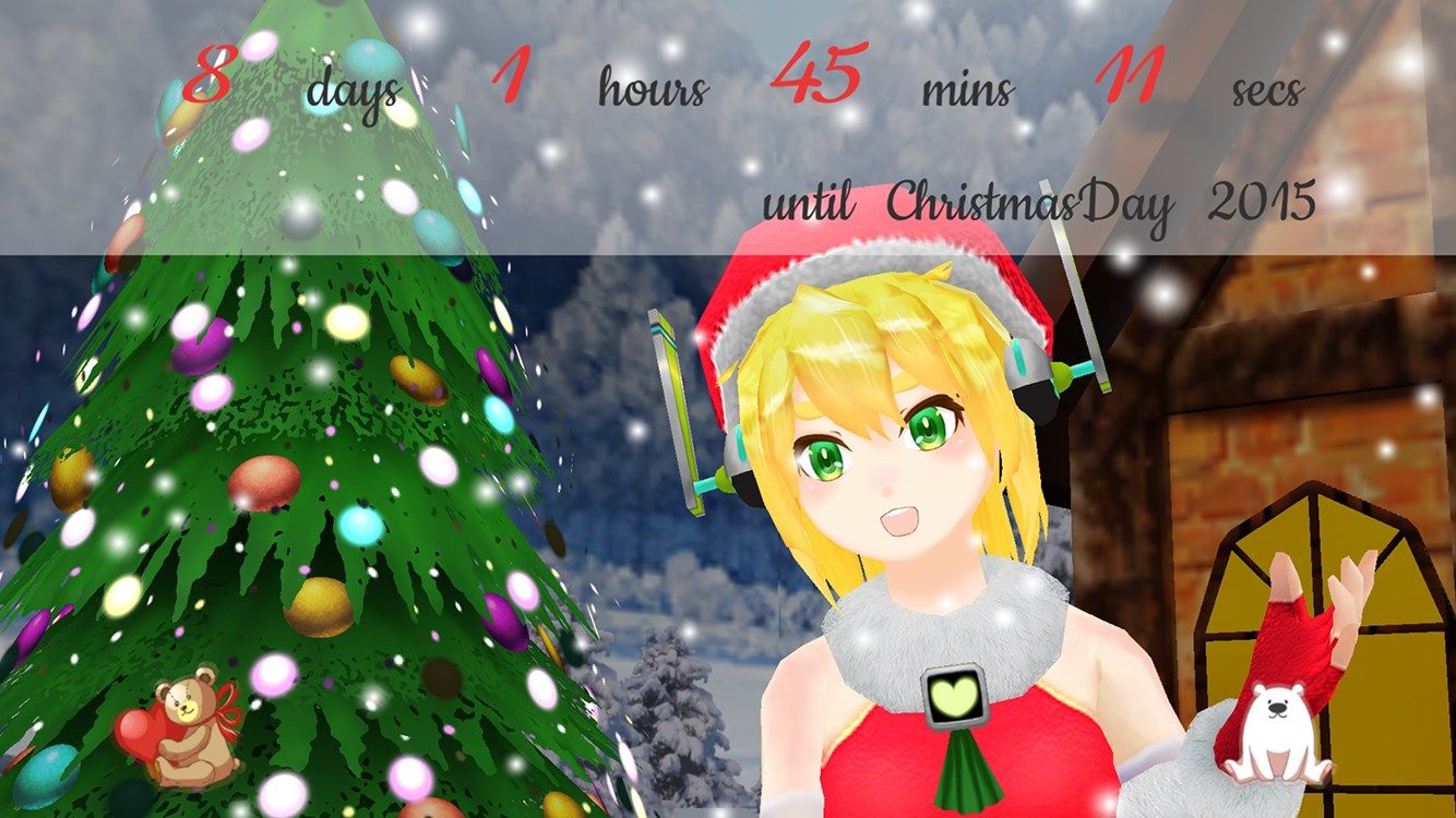 ChristmasDay Countdown Query-Chan