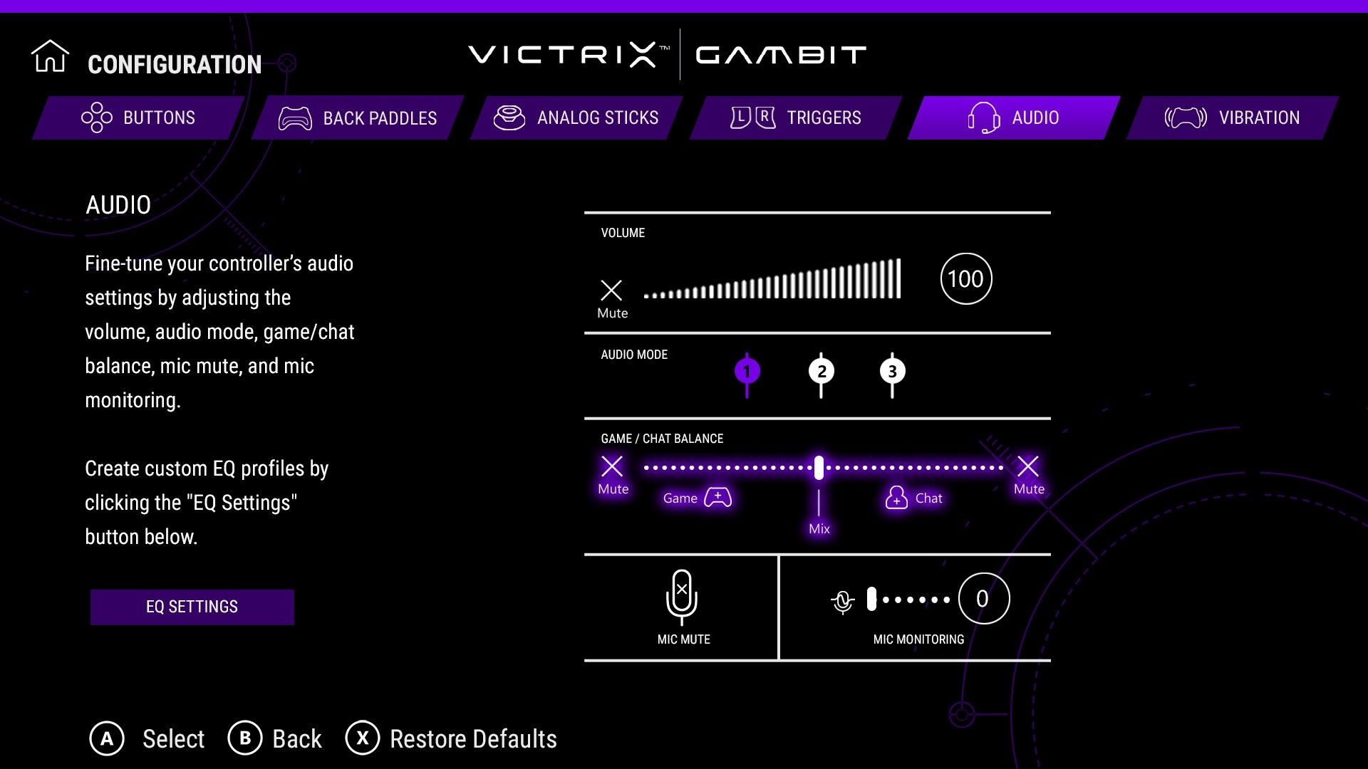 Victrix Control Hub