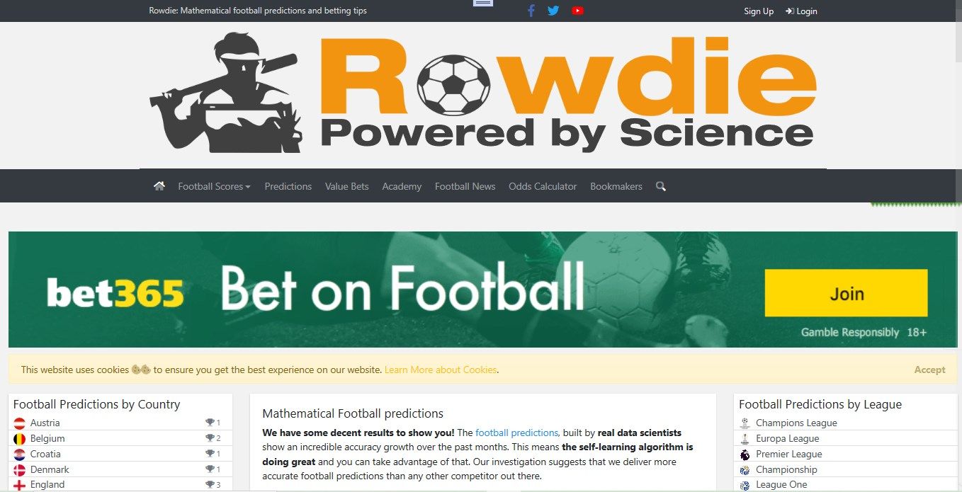 Rowdie: Football predictions and Betting Tips