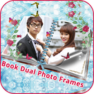 Book Dual Photo Frames