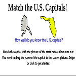 Match the U.S. Capitals!