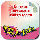 Stickers Hot Music Photo Booth