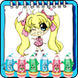 Coloring Book for Cute Chibi Doll