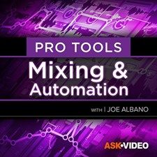 Course For Pro Tools 104 Mixing & Automation