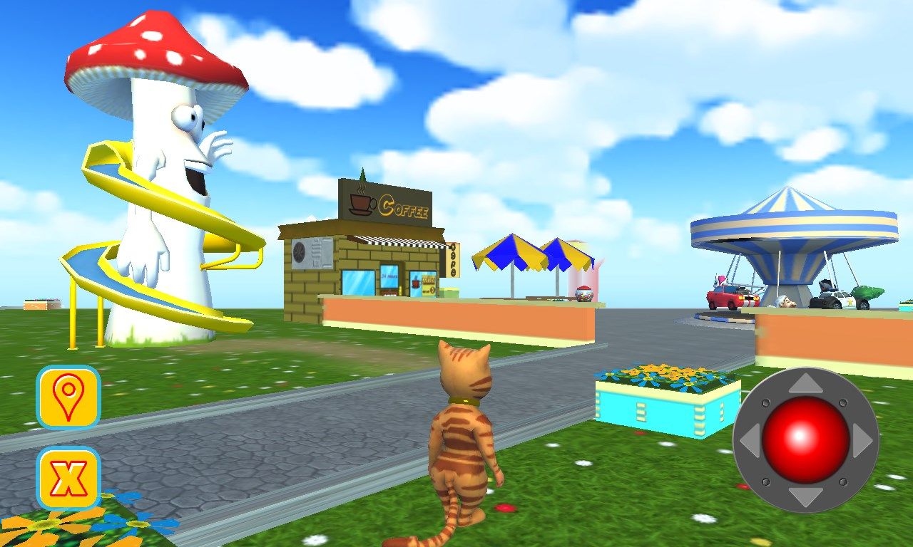 Cat Theme & Amusement Park Fun