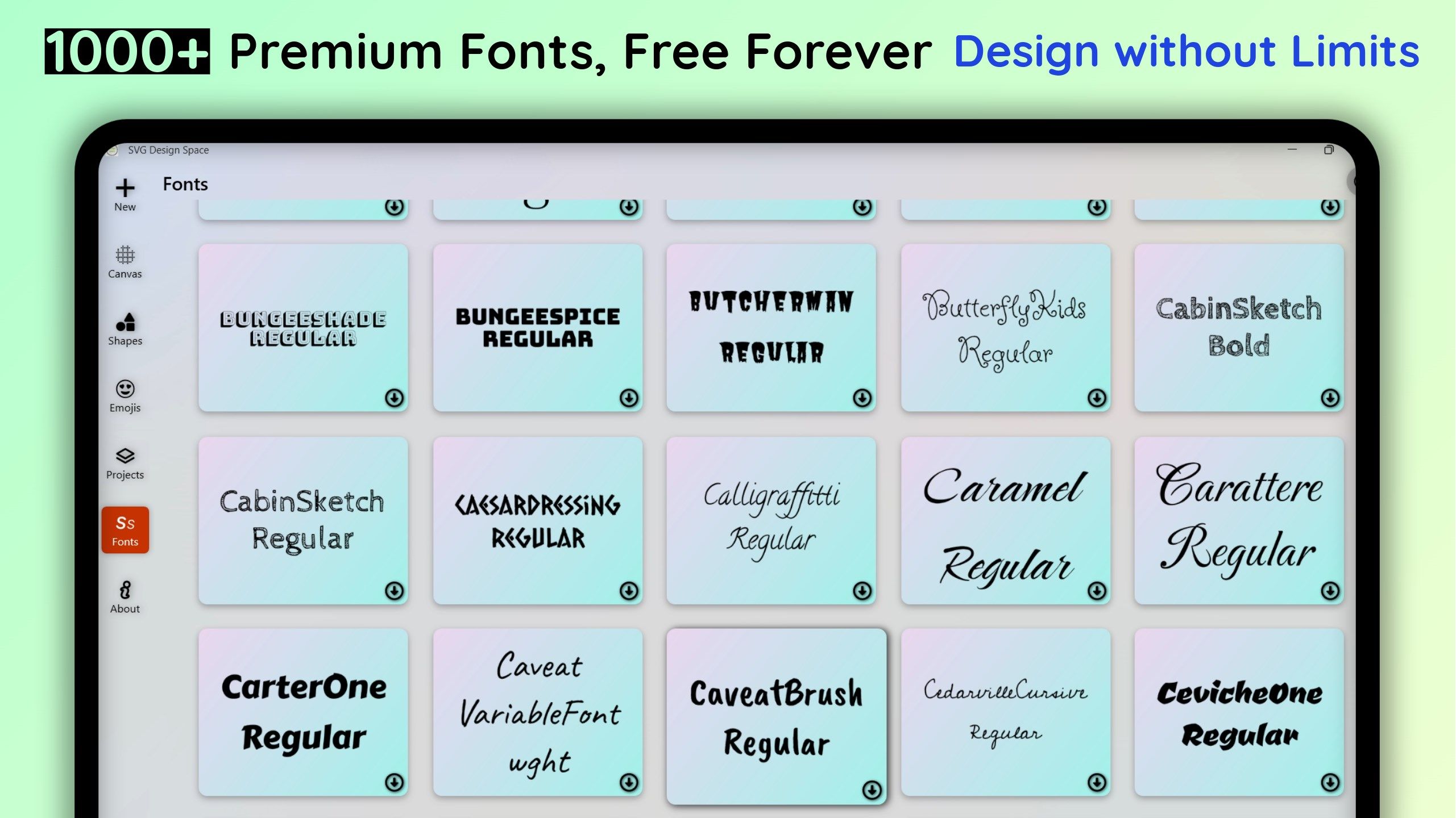 Design Space PRO : Fonts - Free Premium Fonts, Save and install