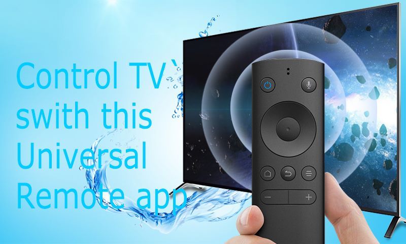 Easy Universal Remote TV Control