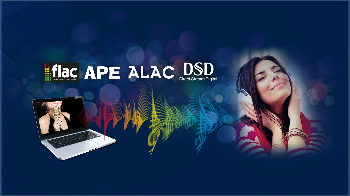 Lossless Audio Support
Listen to music with professional audio technology.