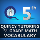 Quincy Tutoring Fifth Grade Math Vocabulary Flashcards